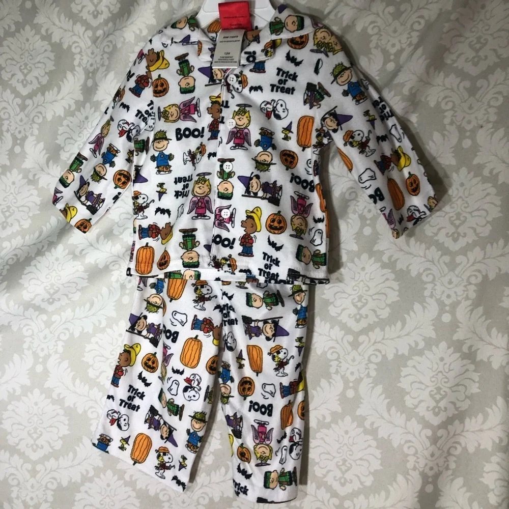 Peanuts Halloween Pajama Set 4T
